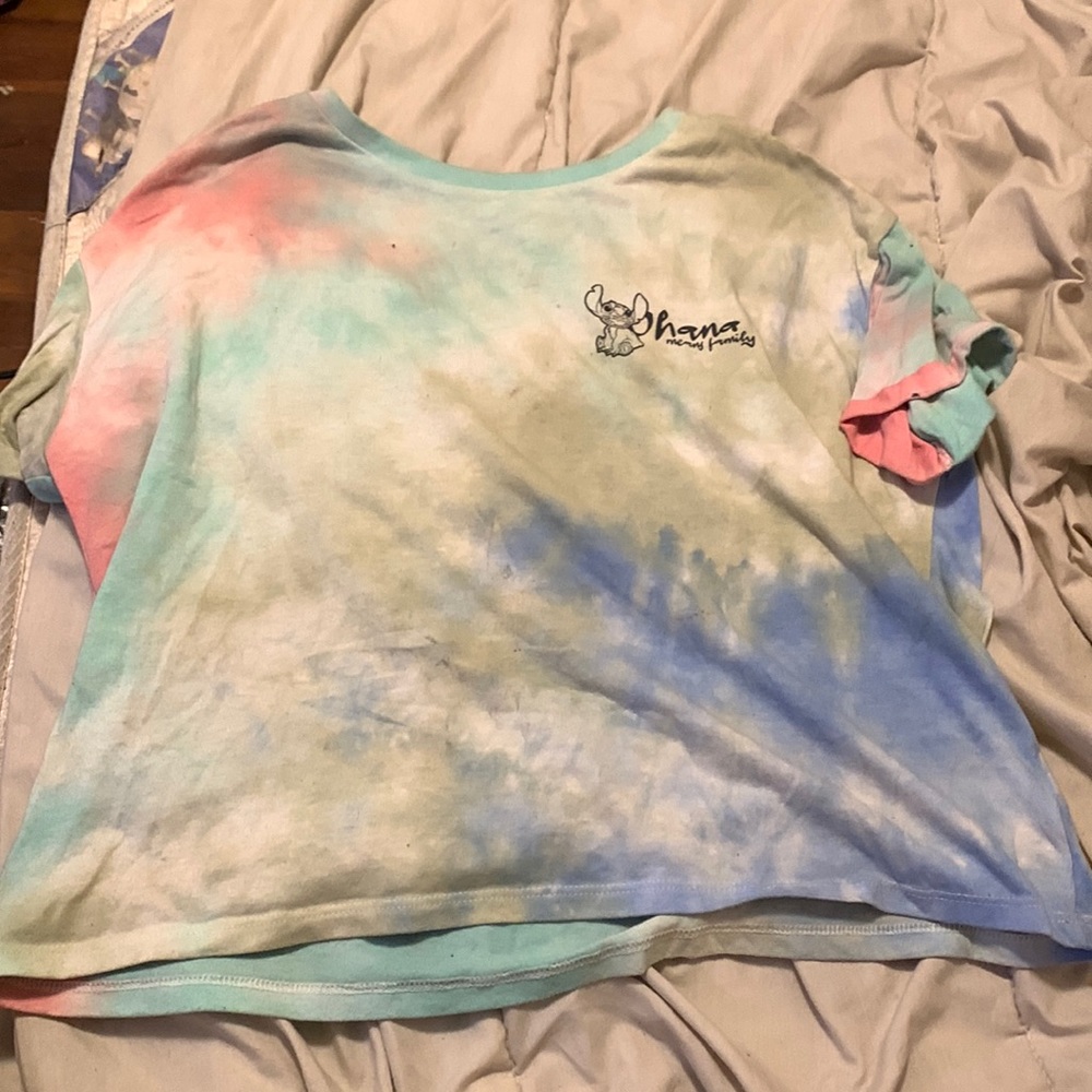 Tydye stitch Disney shirt